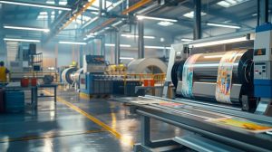 מכונה למדבקות בגלילים בירושלים