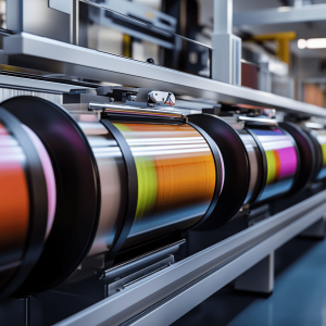 מכונות מהירות למדבקות בגלילים