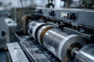 ראש ההדפסה מלוכלך במדפסת מדבקות